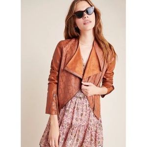 Anthropology snake skin jacket